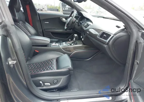 2015 Audi Rs 7 4.0T Prestige из США, поврежденный, VIN WUAW2AFC7FN900677